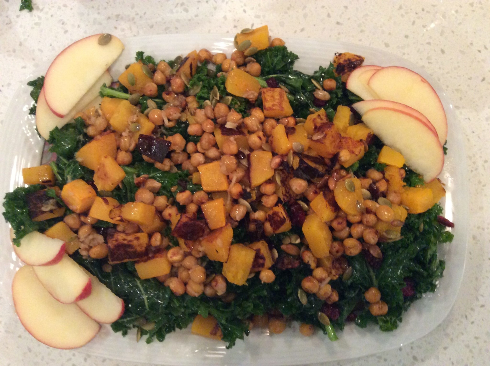 Squash & Chickpea Salad Baila Studio